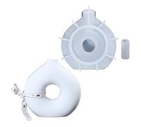 Stampo in resina per vasi - Maţrix polimero flessibile, modello botanico di visualizzazione, Shaper plàstico liquido, guida all'assemblaggio di vasi artistici | Base di fusione secondaria per la