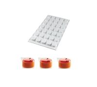 STAMPO IN SILICONE 35 MICRO ROUND 2,4X1,2H CM