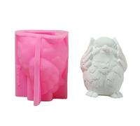 Stampo in silicone 3D a forma di uccello per sapone fatto a mano stampo decorativo in silicone per forniture artigianali