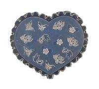 Stampo in silicone 3D bianco per nail art fai da te e accessori