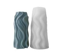Stampo in silicone 3D geometrico per candele a colonna, zingara, strumento per sapone, cioccolato, decorazioni per la casa, artigianato