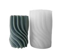 Stampo in silicone 3D geometrico per candele a colonna, zingara, strumento per sapone, cioccolato, decorazioni per la casa, artigianato