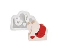 Stampo in silicone 3D per candele a forma di madre e figlio, strumento per la creazione di candele fai da te