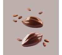 Stampo in Silicone 3D per Frutta Realistica Fava di Cacao 102x57H42 mm