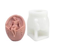 Stampo in silicone 3D per uova di Pasqua in resina epossidica, stampo decorativo