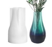 Stampo in silicone - 5,23 pollici VADE VASE SILICONE | Stampi per vasi | Stampi per bottiglie per portapacchi per trucco per artigianato del supporto fai -da -te fatti a mano
