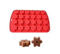 Stampo in silicone a 24 cavità per realizzare cioccolatini, caramelle, saponi fatti a mano, stivali di Natale, Babbo Natale, pupazzo di neve, in silicone, resistente alle alte temperature