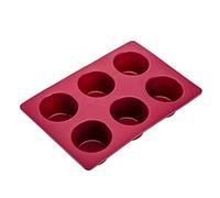 Stampo in silicone a 6 cavità, forma rotonda, per torte al cioccolato, gelatina, fatti a mano, per cuocere pane, dessert