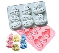 Stampo in silicone a forma di , 2 pirottini per cupcake 3D per Halloween, antiaderenti, per panettieri, genitori, principianti, professionisti, feste, cucina, vacanze, casa, appartamento, scuola