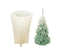 Stampo in silicone a forma di albero di Natale, per realizzare saponette, torte, cioccolato, decorazioni per sapone