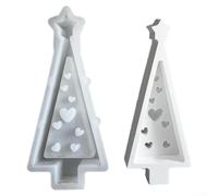 Stampo in silicone a forma di albero di Natale, progettato per divertenti esperienze di artigianato (01)
