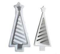 Stampo in silicone a forma di albero di Natale, progettato per divertenti esperienze di artigianato (02)