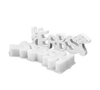 Stampo in silicone a forma di alfabeto | Stampo in silicone per profumate autunnali, stampo a rilascio facile per lettere, parole, artigianato, decorazione, progetti in resina