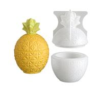 Stampo in silicone a forma di ananas per realizzare e organizzare gioielli contenitori facile da demolire set artigianale regalo stampo in silicone