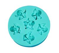 Stampo in silicone a forma di angelo, per fondente, cioccolato, gelatina, decorazione per torte, forni