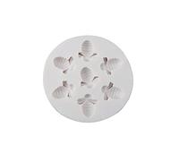 Stampo in silicone a forma di animale per pasta di zucchero, 3/7 cavità a forma di piccola ape, stampo in silicone per cioccolatini, caramelle, utensili da forno, stampi in silicone per la cottura in