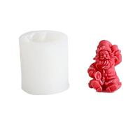 Stampo in silicone a forma di Babbo Natale Design antiaderente per cioccolato Craft Supplies