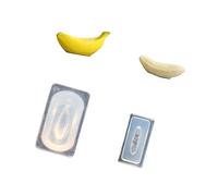 Stampo in silicone a forma di banana, per cioccolato, 1 set | Stampo in silicone per alimenti, adatto per ciondoli e oggetti decorativi, accessori artigianali e regali