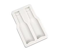 Stampo in silicone a forma di bottiglia di birra, stampo per cioccolato fondente, torta, dessert, casa, cucina, pasticceria, forniture fai da te, stampi per cioccolato, forme per la casa carino