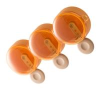 Stampo in Silicone a Forma di Ciambella, Arancione | Coperchio, Facile Sformatura, per Gelati e Yogurt Fatti in Casa, Design Cartoon