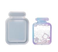 Stampo in silicone a forma di clessidra in resina shaker stampo a sabbia rapida stampo per gioielli fai da te in silicone