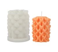 Stampo in silicone a forma di colonna, a forma di fiore, per realizzare cupcake fatti a mano e gelatine, stampi in silicone per sapone