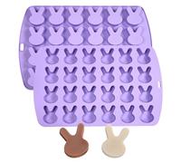 Stampo In Silicone A Forma Di Coniglio - Vassoio Modello - In Silicone A Forma Di Coniglio Per Cioccolato - per la Preparazione di Biscotti Gelatine Caramelle Cioccolato Pasta di Zucchero Resina per