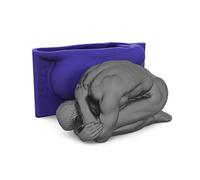 Stampo in silicone a forma di corpo umano, ideale per bambini, adulti, pittori, resina, resina, cioccolato, cottura