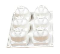 Stampo in silicone a forma di criceto, a forma di animale, simpatica forma di mousse, strumento da cucina, decorazione creativa per pasticceria, dolcetti per feste