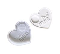 Stampo in silicone a forma di cuore per candeliere per creare regali decorativi e speciali