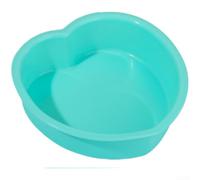 Stampo in silicone a forma di cuore, resistente al calore fino a 220 °C | Design a cuore, facile da deformare, in morbido silicone, inodore