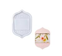 Stampo in silicone a forma di cupola a tema lunare in resina ispirata al Medio Oriente per progetti artistici e artigianali, antiaderente, a forma di cupola