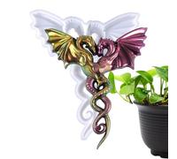Stampo in silicone a forma di drago, creativo fai da te in silicone 3D, ornamento da parete, stampo da appendere alla parete, stampo per argilla in resina per creare statuette di draghi