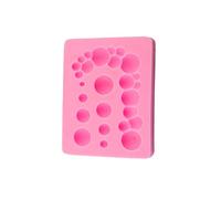 Stampo in silicone a forma di emisfero per cioccolato, caramelle, bolle, fondente, stampo semicircolare, strumento decorativo per torte