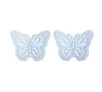 Stampo in silicone a forma di farfalla cava, 4 modelli, strumento di artigianato riutilizzabile per decorazioni domestiche e progetti decorativi per ufficio stampo in silicone porta incensi