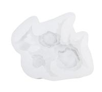 Stampo in Silicone a Forma di Fiore, a Prova di Lacrime e Rilascio Facile per la Produzione di Sapone, Candele, Arte in Resina con Consistenza Chiara, Adatto a Vari Mestieri