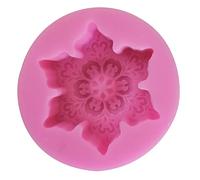 Stampo in silicone a forma di fiore per candele floreali squisite stampi in gesso per cioccolato cupcake fondente cottura Mo stampi unici in silicone per fondere la cera