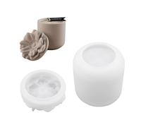 Stampo in silicone a forma di fiore per colata in resina epossidica per gioielli, piatti, barattoli, forniture artigianali e progetti di decorazione per la casa a forma di fiore