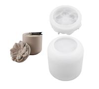 Stampo in silicone a forma di fiore per colata in resina epossidica per gioielli, vasetti, forniture artigianali e progetti di decorazione per la casa