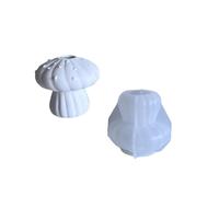 Stampo in silicone a forma di fungo per artigianato in cemento, robusto e riutilizzabile, per decorazioni da giardino, decorazione per interni, progetti fai da te