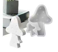 Stampo in Silicone a Forma di Fungo | Stampo in Resina per Funghi - Resistenza ad Alta Temperatura per Creare Caramelle Cioccolato Decorazioni Gomme Biscotti Saponificazione