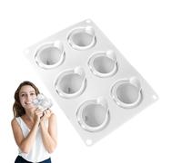 Stampo in silicone a forma di gatto, per la produzione di sapone, cubetti di ghiaccio a forma di gatto, per amanti dei gatti, compleanno, festa della mamma, festa del papà, Natale