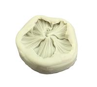 Stampo in silicone a forma di ibisco, per cioccolato, mousse, torte, strumenti creativi per fondente, stampo in silicone per decorazione torte