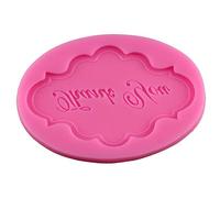 Stampo in silicone a forma di lettera grazie per la tua lettera inglese, stampo per decorazione per torte, con scritta "Thank You for your letter", 1 pezzo