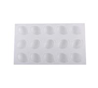 Stampo in silicone a forma di limonde, per decorare torte, mousse, dessert, pasticceria, resina, posacenere