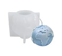 Stampo in silicone a forma di luna/terra per decorazioni fatte a mano per cioccolato, gesso, sapone, gesso epossidico fatto a mano, stampo per fondente e cioccolato per realizzare intonaci in argilla