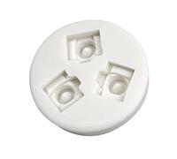 Stampo in silicone a forma di macchina fotografica, stampo per torte, pasticceria, strumento per decorare torte, cioccolato, fondente, cupcake, fondente, stampi in silicone per decorazioni natalizie