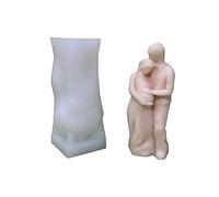 Stampo in silicone a forma di madre abbraccio bambino stampi in resina per decorazioni creative di case e regali fatti a mano madre che tiene bambino stampi in silicone per la realizzazione