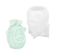 Stampo in silicone a forma di maialino, morbido e robusto, stampo in silicone per un facile rilascio in progetti artigianali e gesso, artigianato fatto a mano