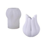 Stampo in silicone a forma di mano flessibile riutilizzabile per fioriere, candele, sapone da forno, artigianato, facile demolizione per appassionati di fai da te, decorazioni per la casa, durevole